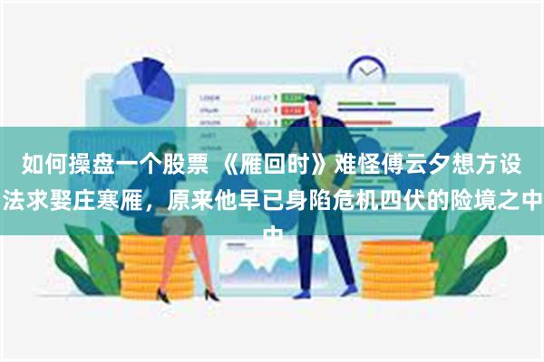 如何操盘一个股票 《雁回时》难怪傅云夕想方设法求娶庄寒雁，原来他早已身陷危机四伏的险境之中
