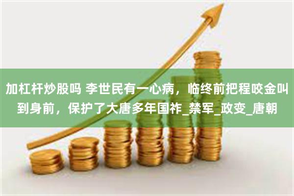 加杠杆炒股吗 李世民有一心病，临终前把程咬金叫到身前，保护了大唐多年国祚_禁军_政变_唐朝